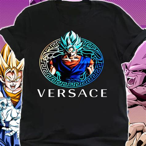 Logo Versace Dragon Ball Super Vegito Goku Fusion 